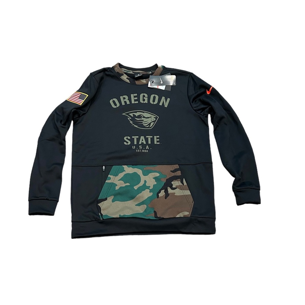 Oregon State Beavers Nike‎ Men’s Crew Military Sweatshirt